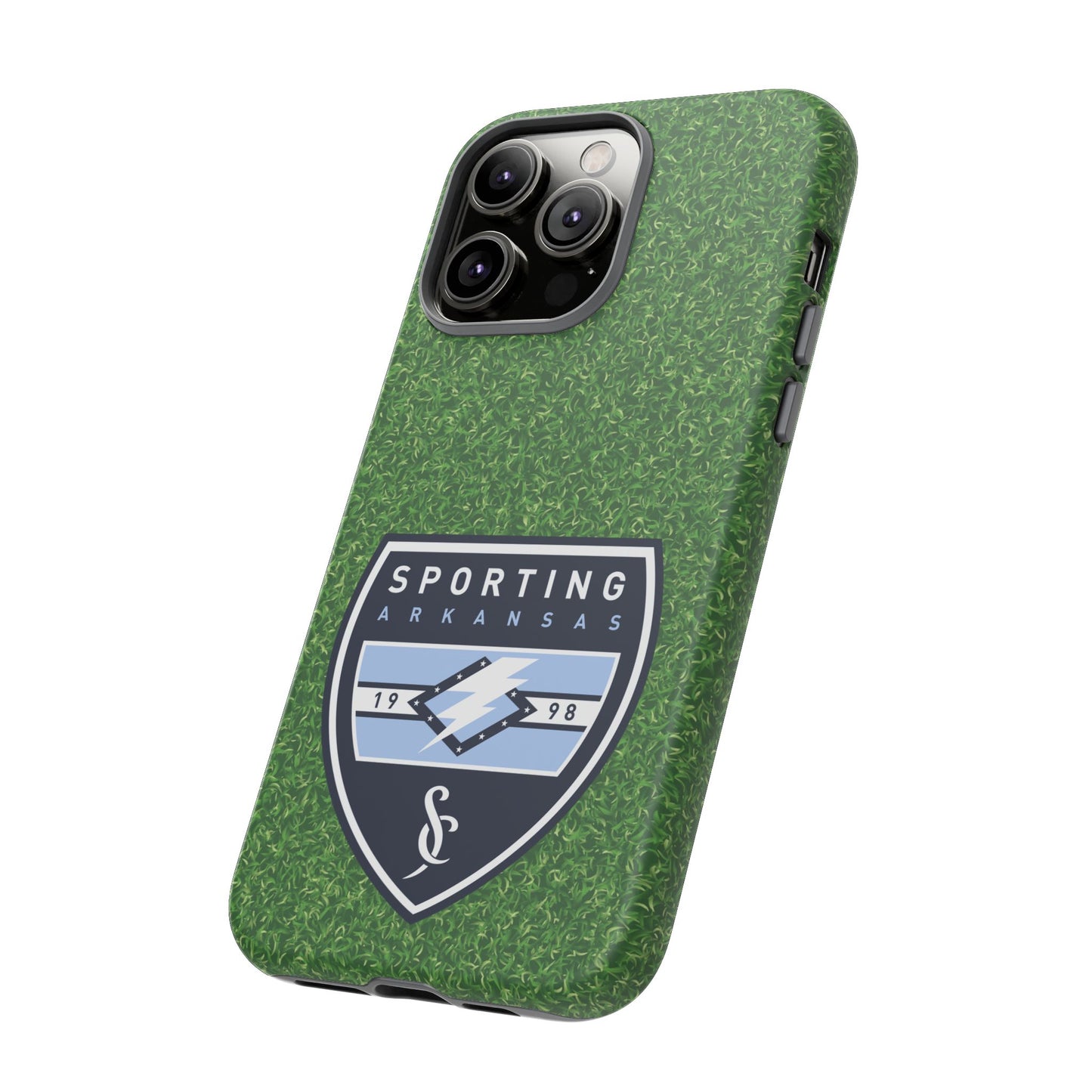 Tough Case (iPhone) (Soccer Pitch Pattern)