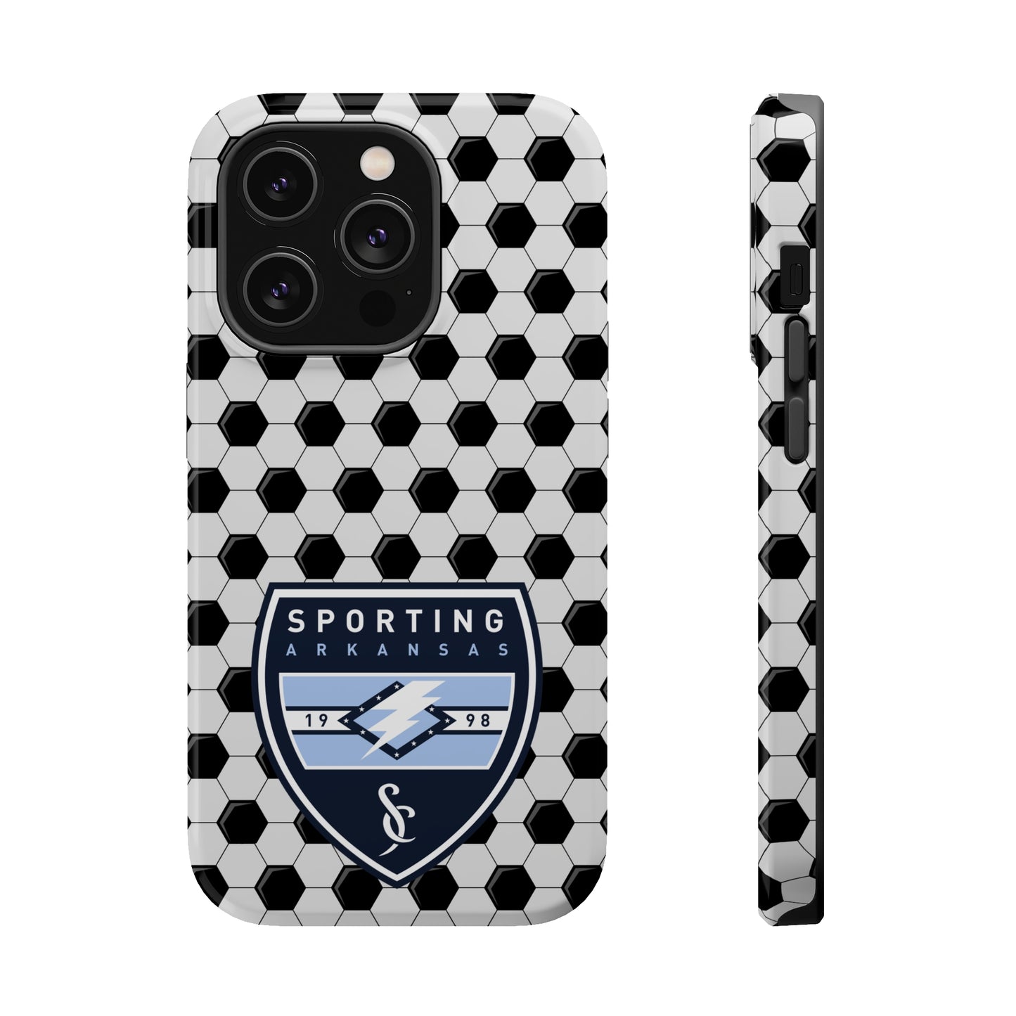 MagSafe Tough Case (iPhone) (Soccer Ball Pattern)