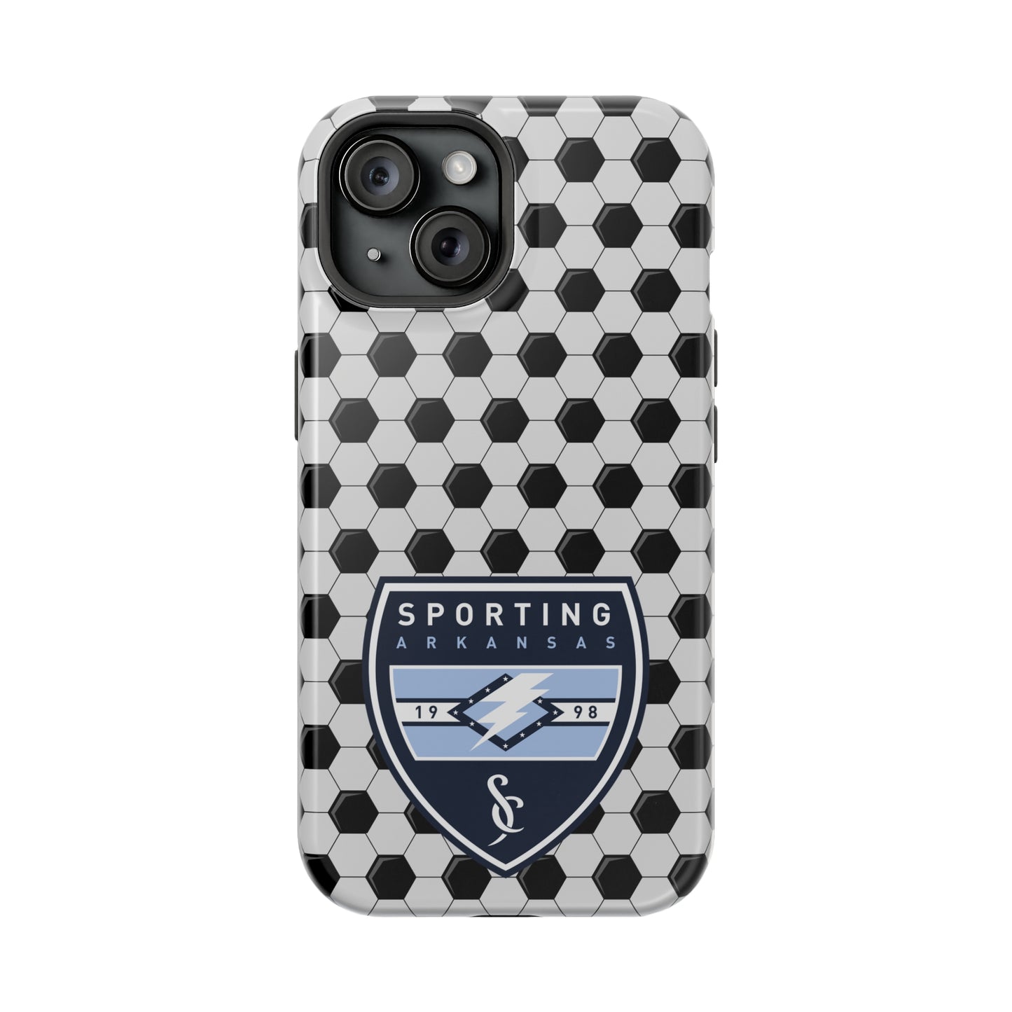 MagSafe Tough Case (iPhone) (Soccer Ball Pattern)