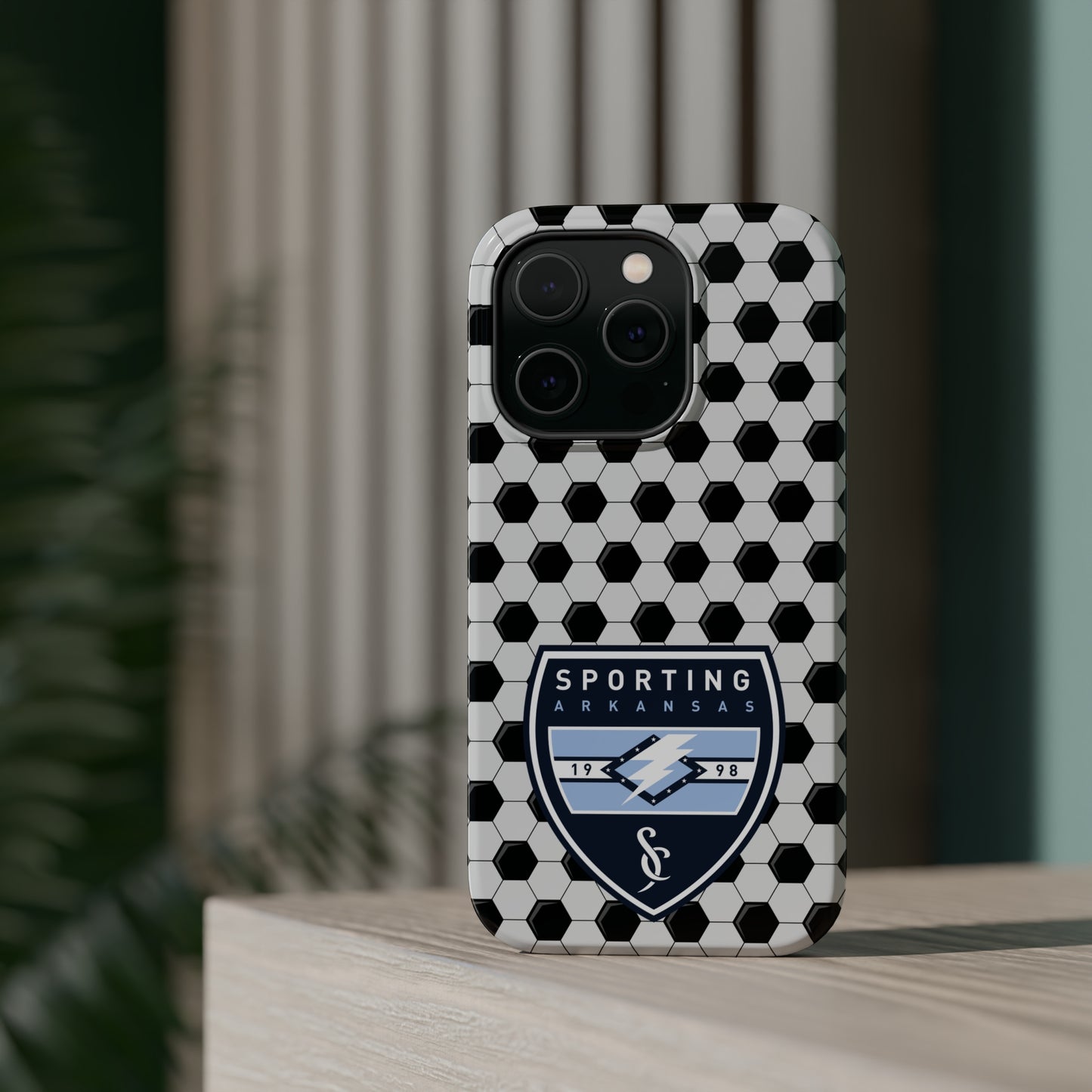 MagSafe Tough Case (iPhone) (Soccer Ball Pattern)