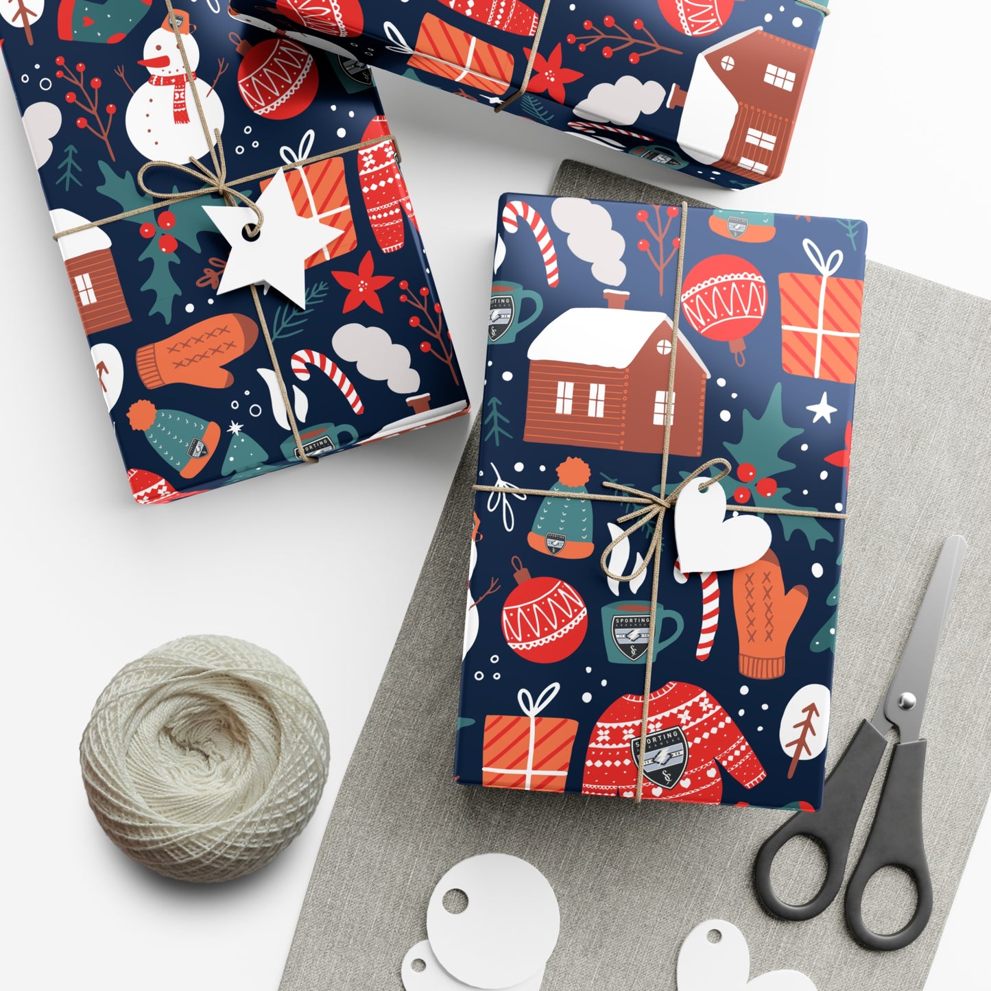 Holiday Gift Wrap (Holiday Sweater Pattern)