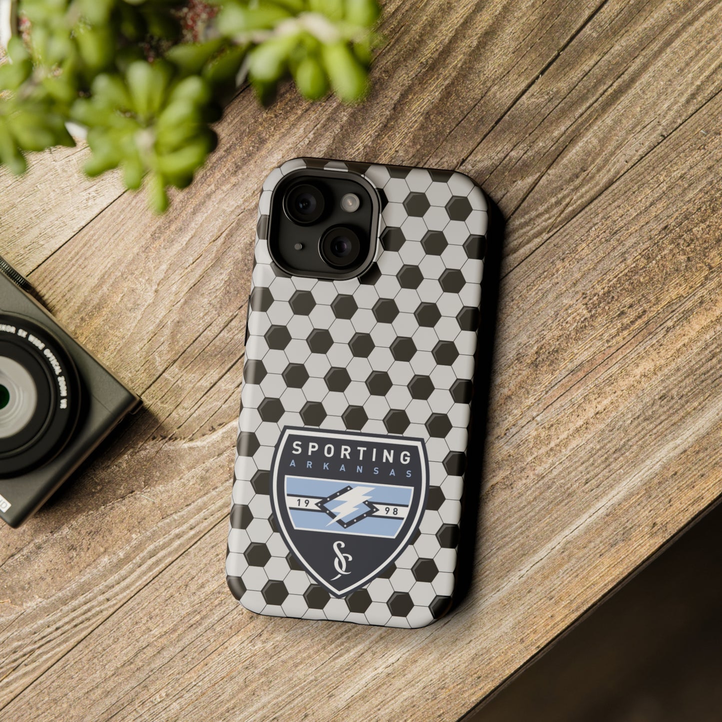 MagSafe Tough Case (iPhone) (Soccer Ball Pattern)
