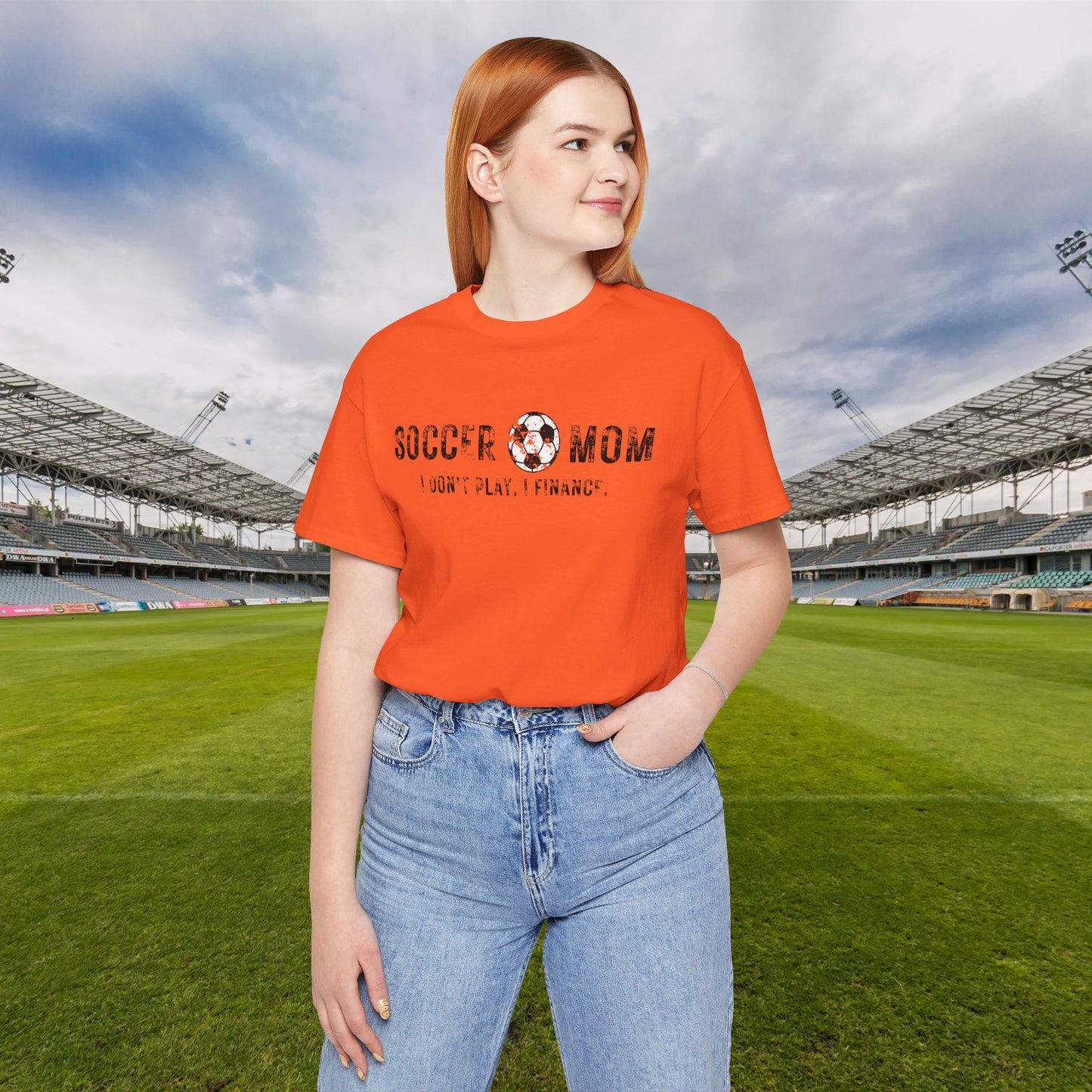 Bella+Canvas T-Shirt (SS) Soccer Mom | Finance