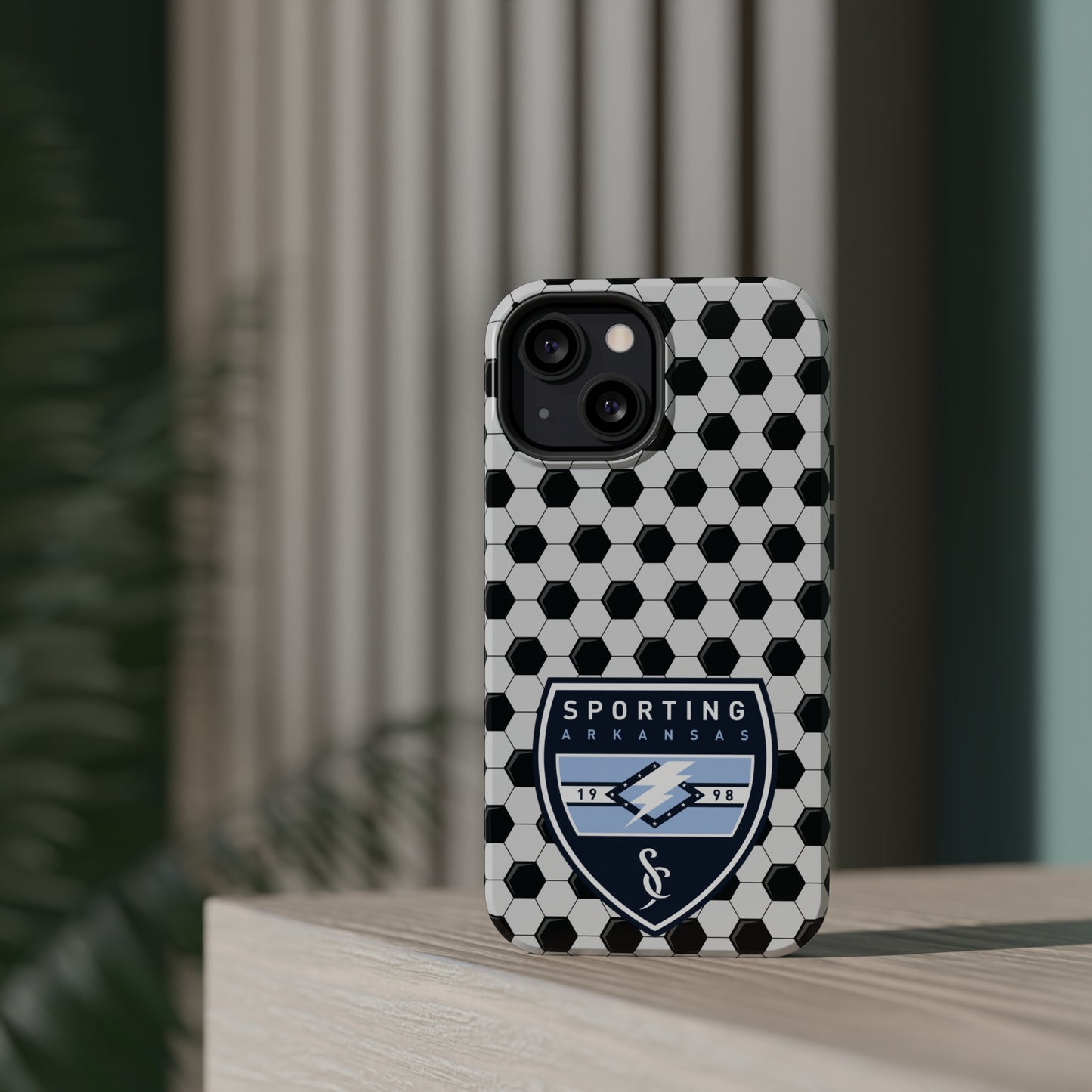 MagSafe Tough Case (iPhone) (Soccer Ball Pattern)