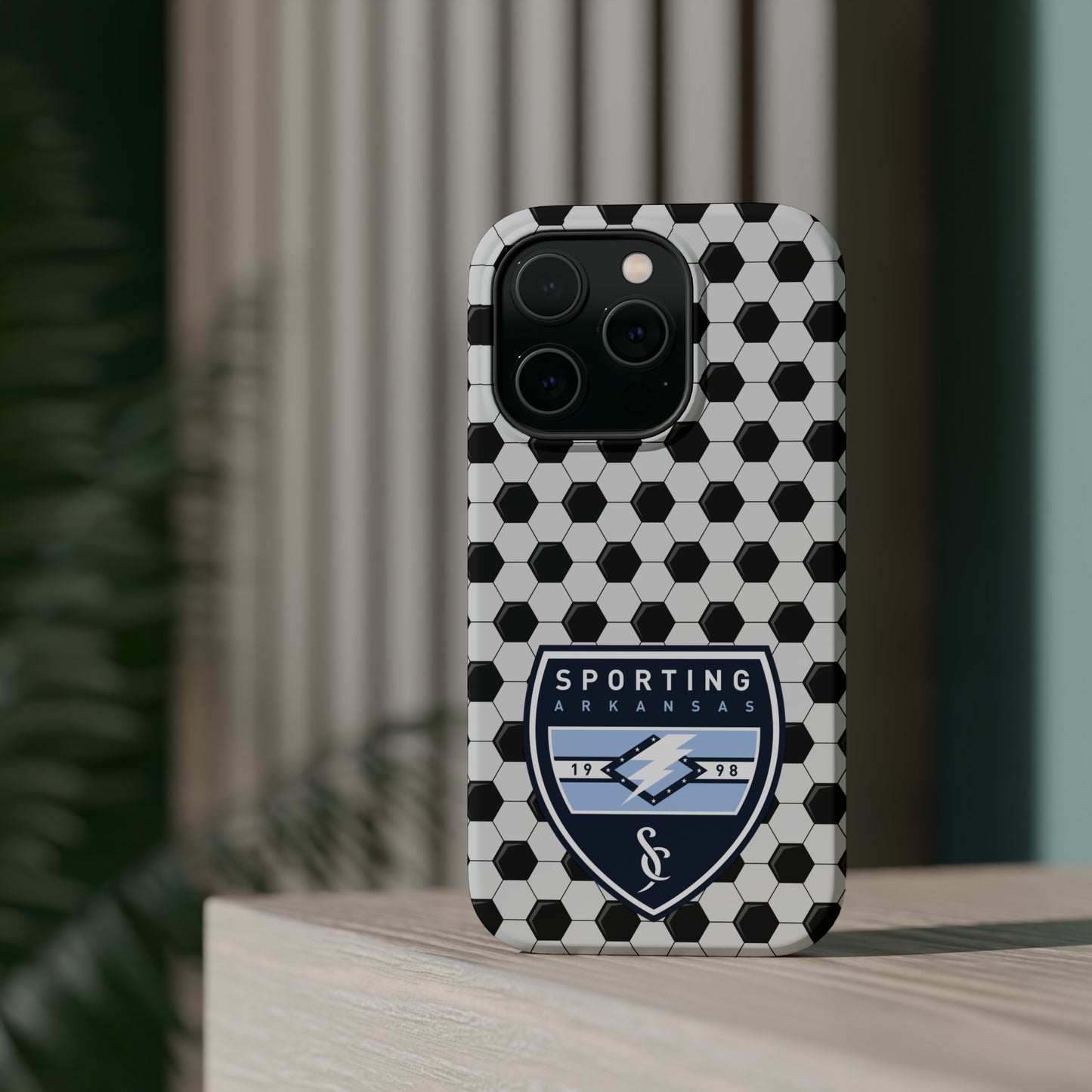 MagSafe Tough Case (iPhone) (Soccer Ball Pattern)