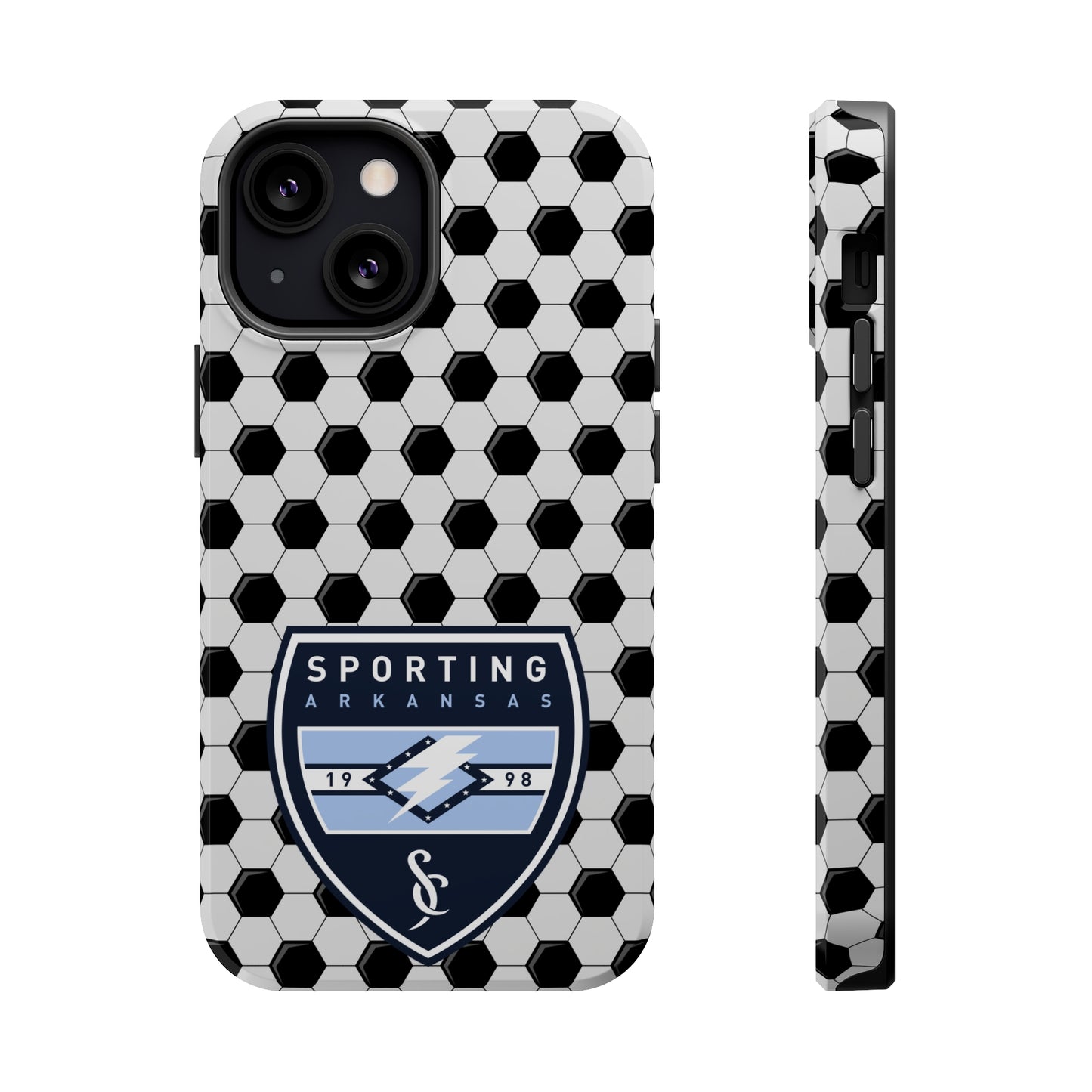MagSafe Tough Case (iPhone) (Soccer Ball Pattern)