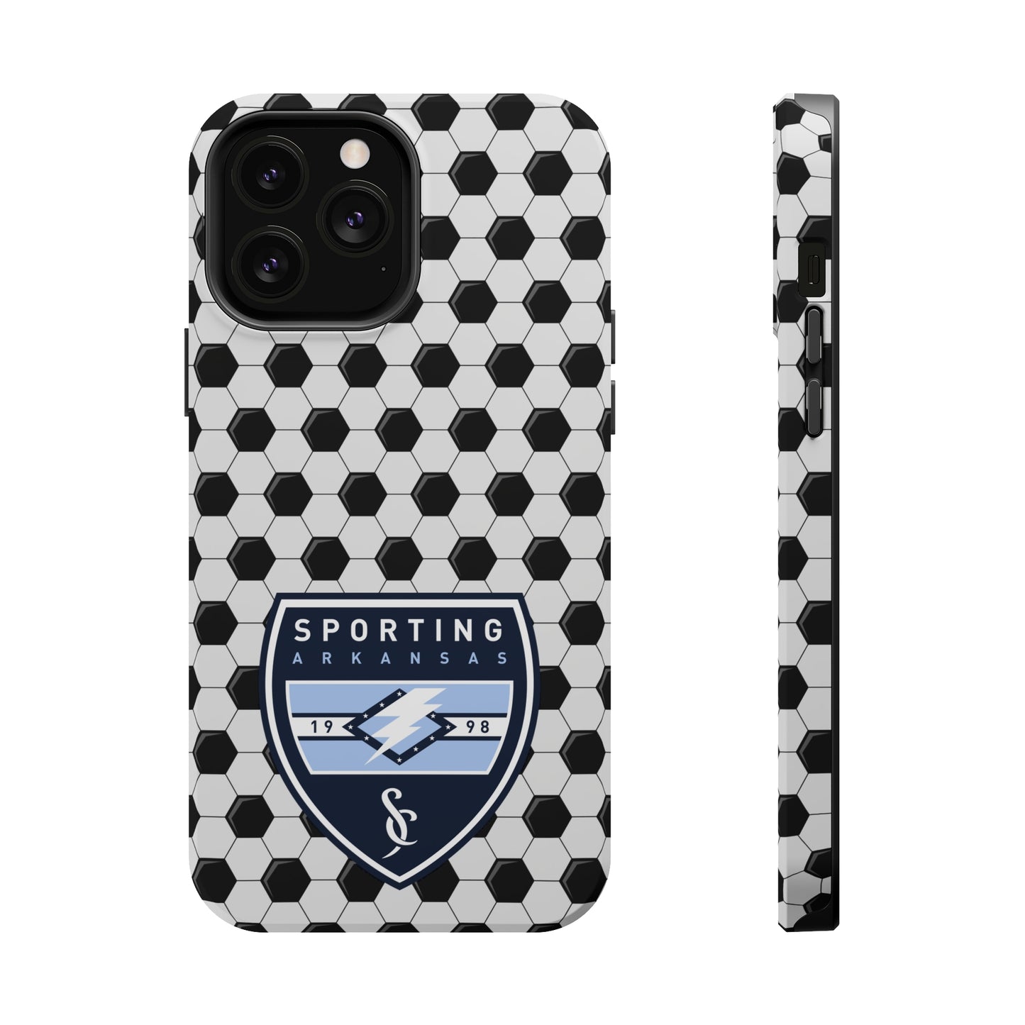 MagSafe Tough Case (iPhone) (Soccer Ball Pattern)