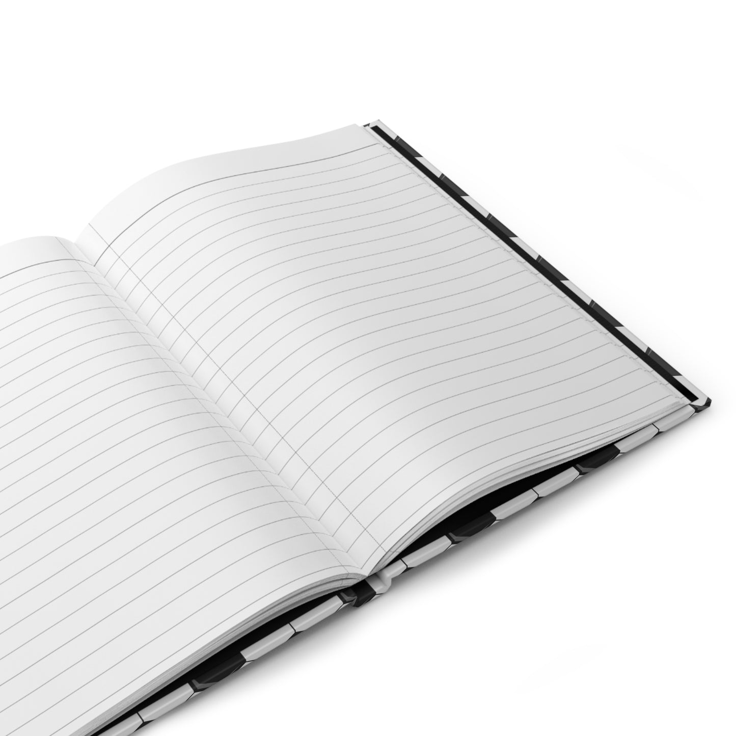 Hardcover Notebook (Soccer Ball Pattern) (8in x 5.75in)