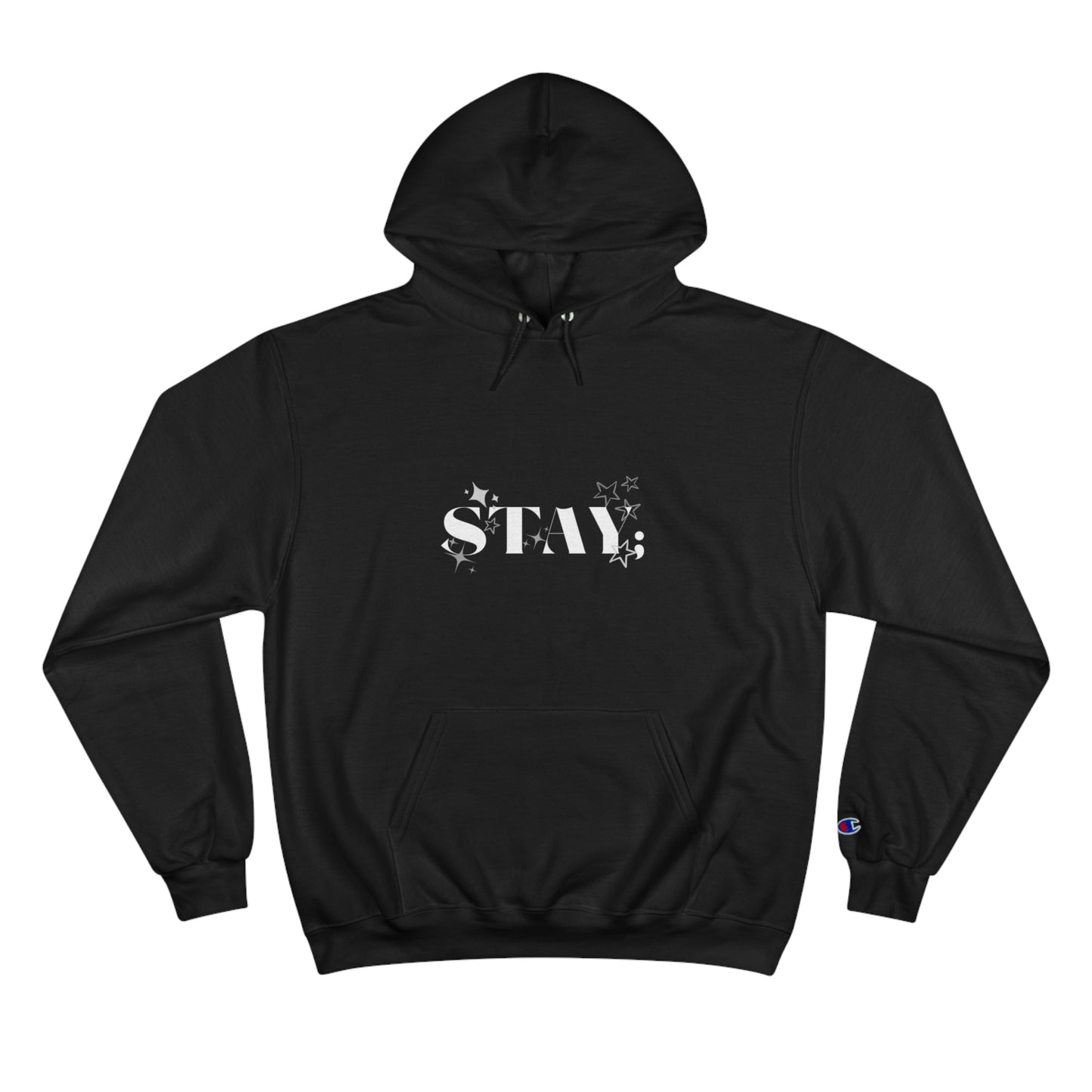 Champion Hoodie Stay; Black|White A