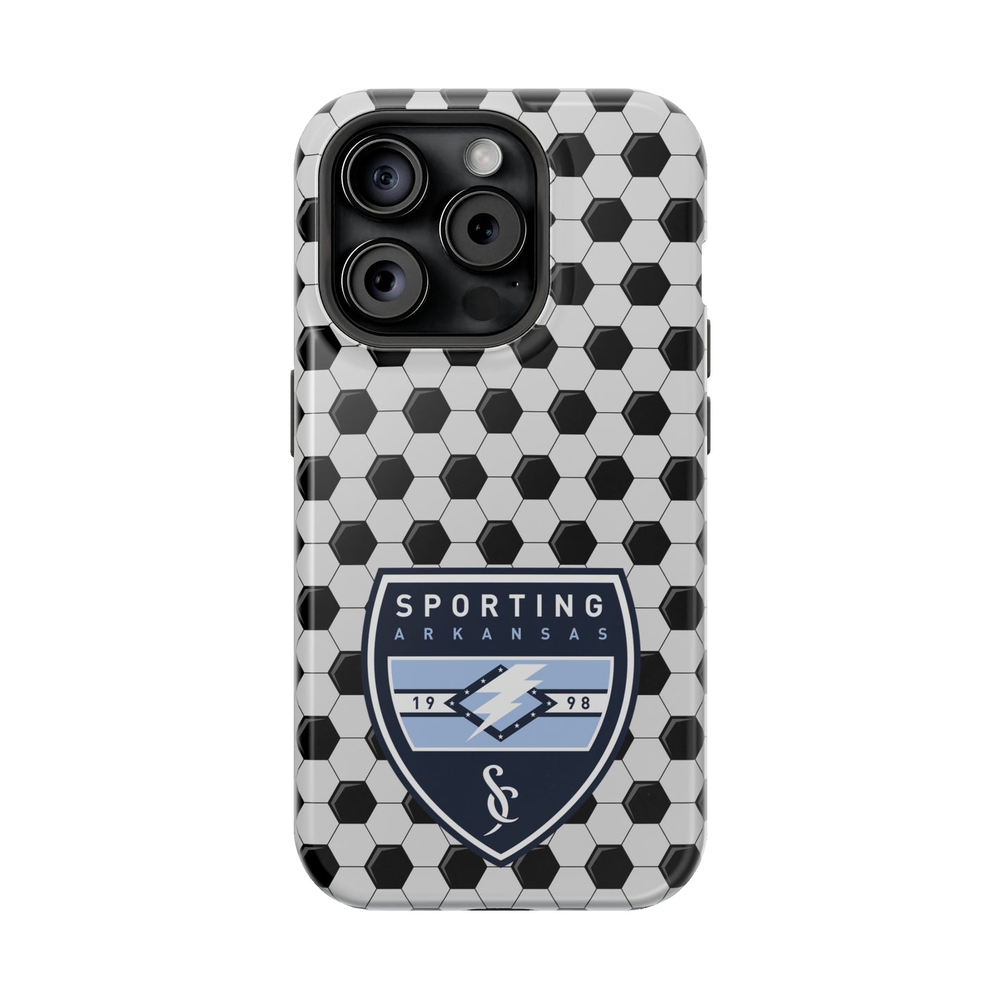 MagSafe Tough Case (iPhone) (Soccer Ball Pattern)