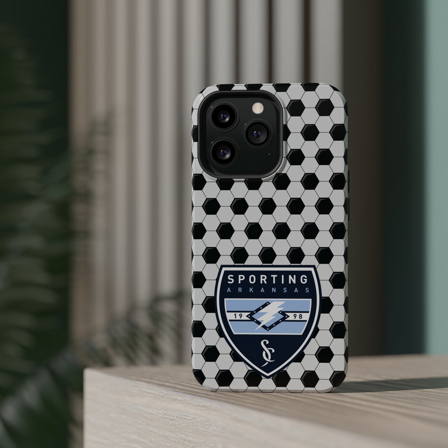 MagSafe Tough Case (iPhone) (Soccer Ball Pattern)