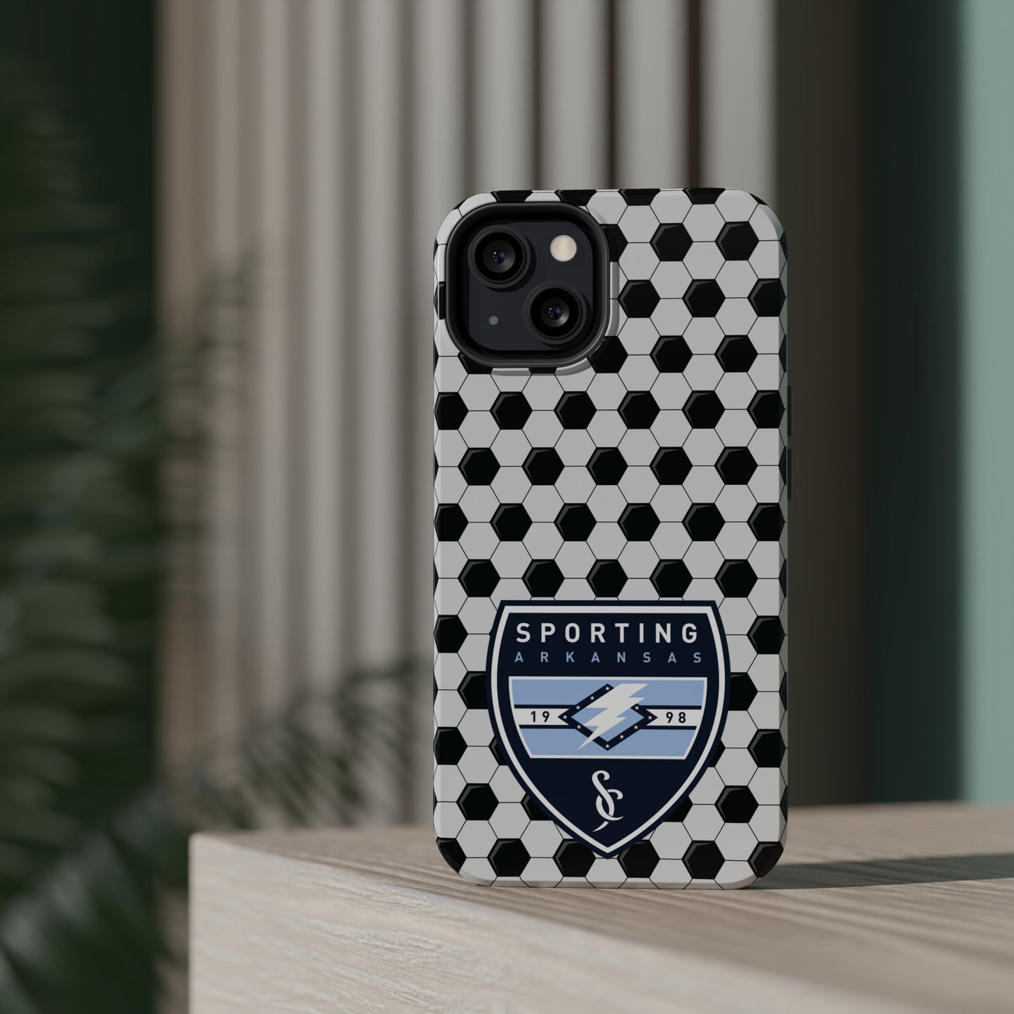 MagSafe Tough Case (iPhone) (Soccer Ball Pattern)