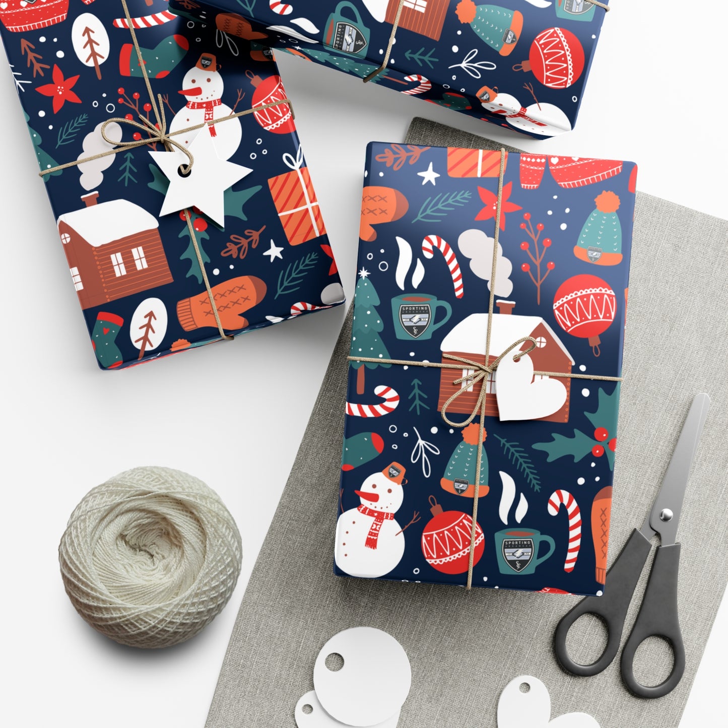 Holiday Gift Wrap (Holiday Sweater Pattern)