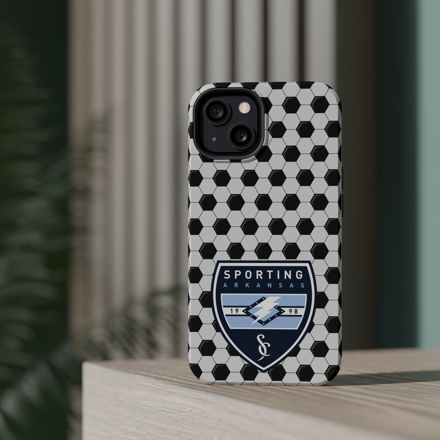 MagSafe Tough Case (iPhone) (Soccer Ball Pattern)