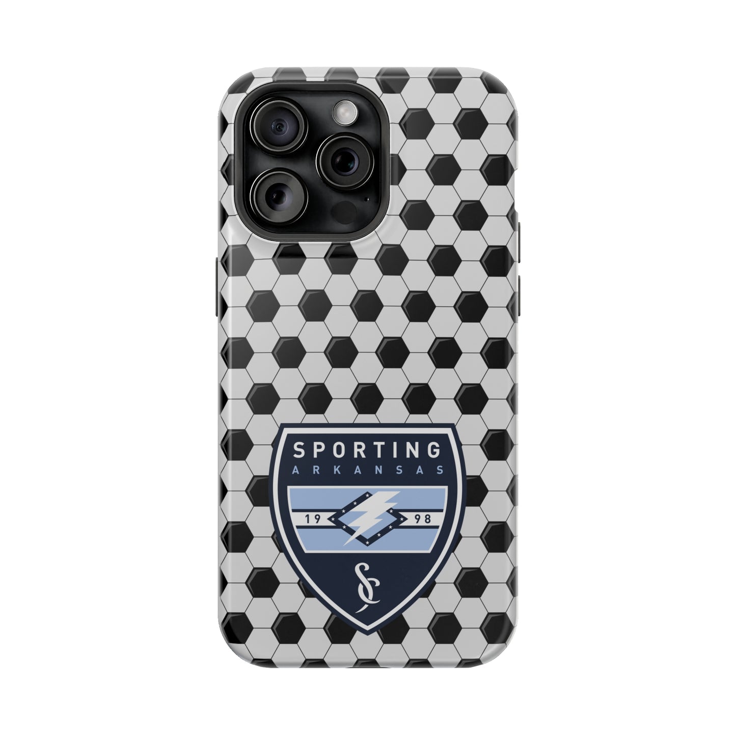 MagSafe Tough Case (iPhone) (Soccer Ball Pattern)