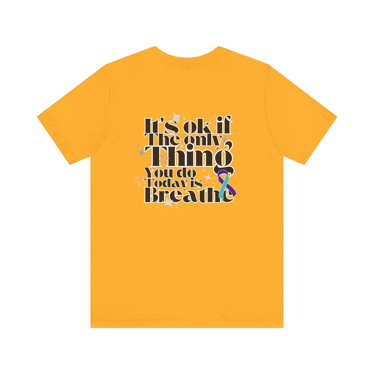 Bella+Canvas T-Shirt (SS) Stay; Black|White A