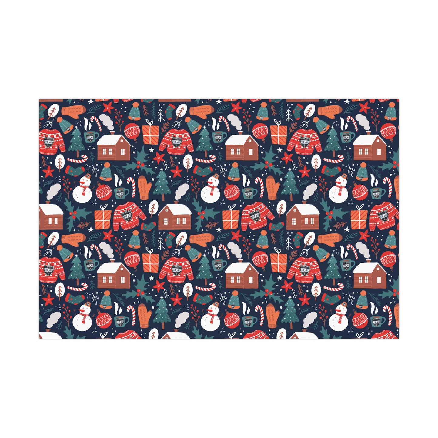 Holiday Gift Wrap (Holiday Sweater Pattern)