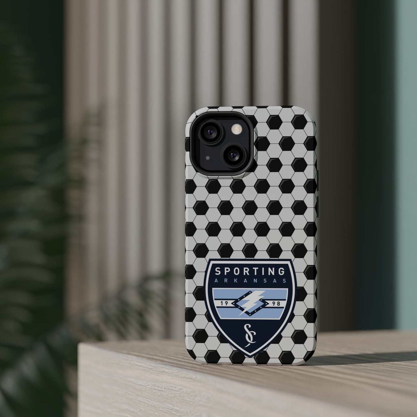 MagSafe Tough Case (iPhone) (Soccer Ball Pattern)