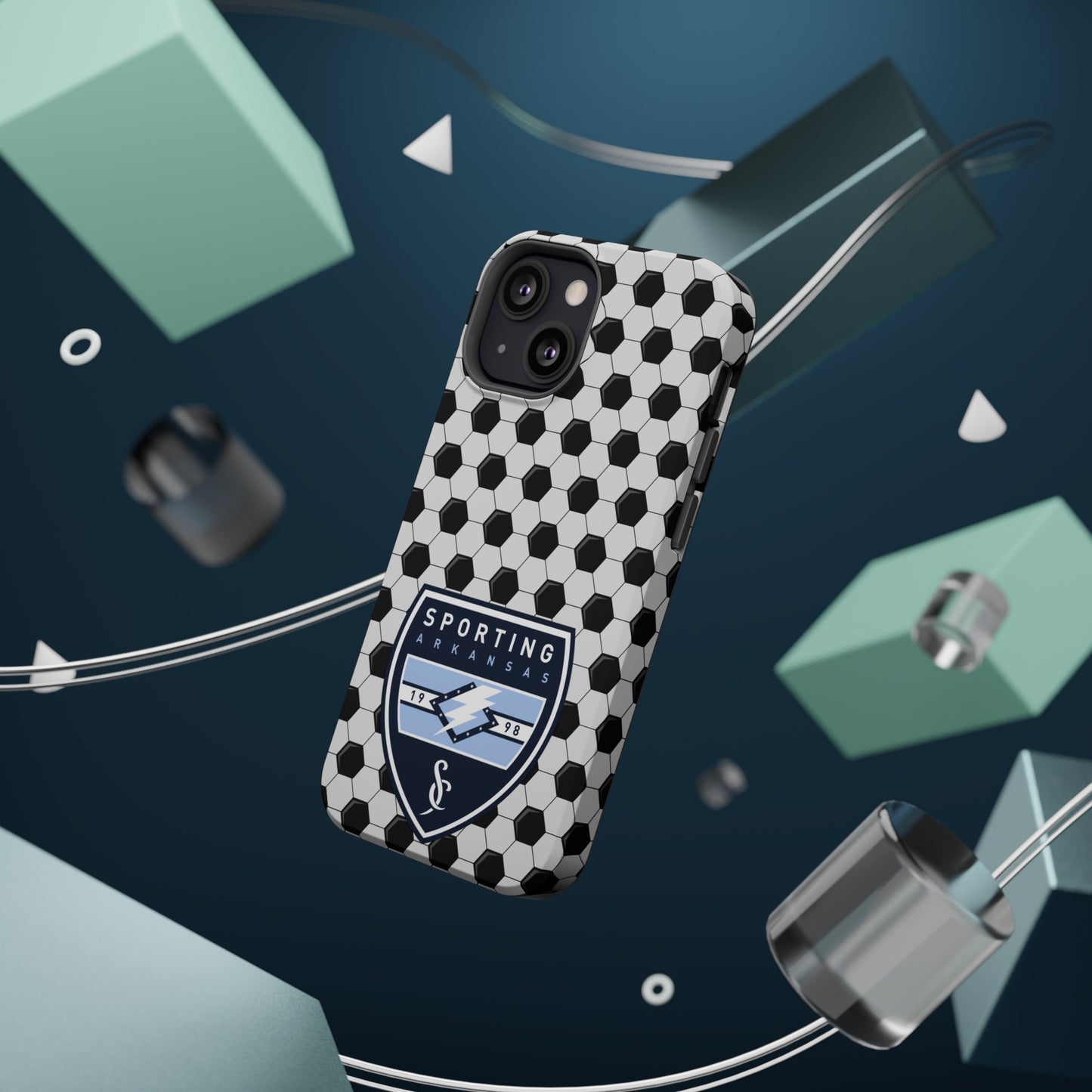 MagSafe Tough Case (iPhone) (Soccer Ball Pattern)