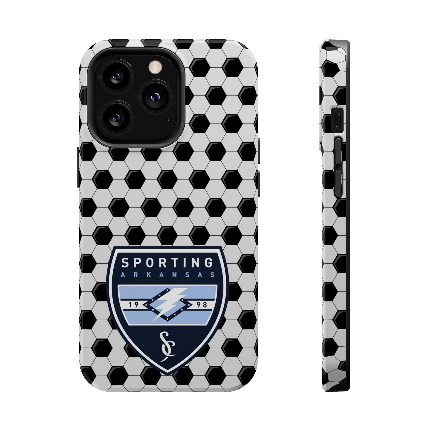 MagSafe Tough Case (iPhone) (Soccer Ball Pattern)