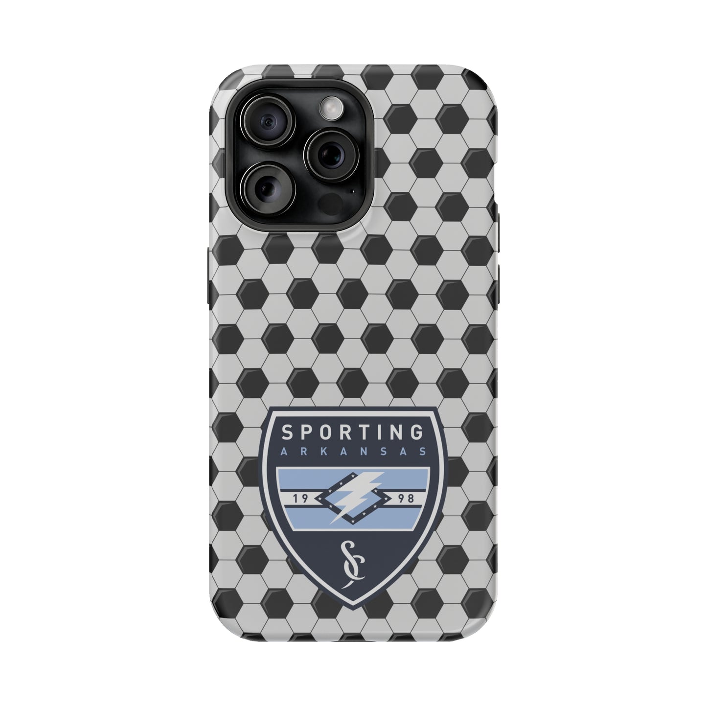 MagSafe Tough Case (iPhone) (Soccer Ball Pattern)