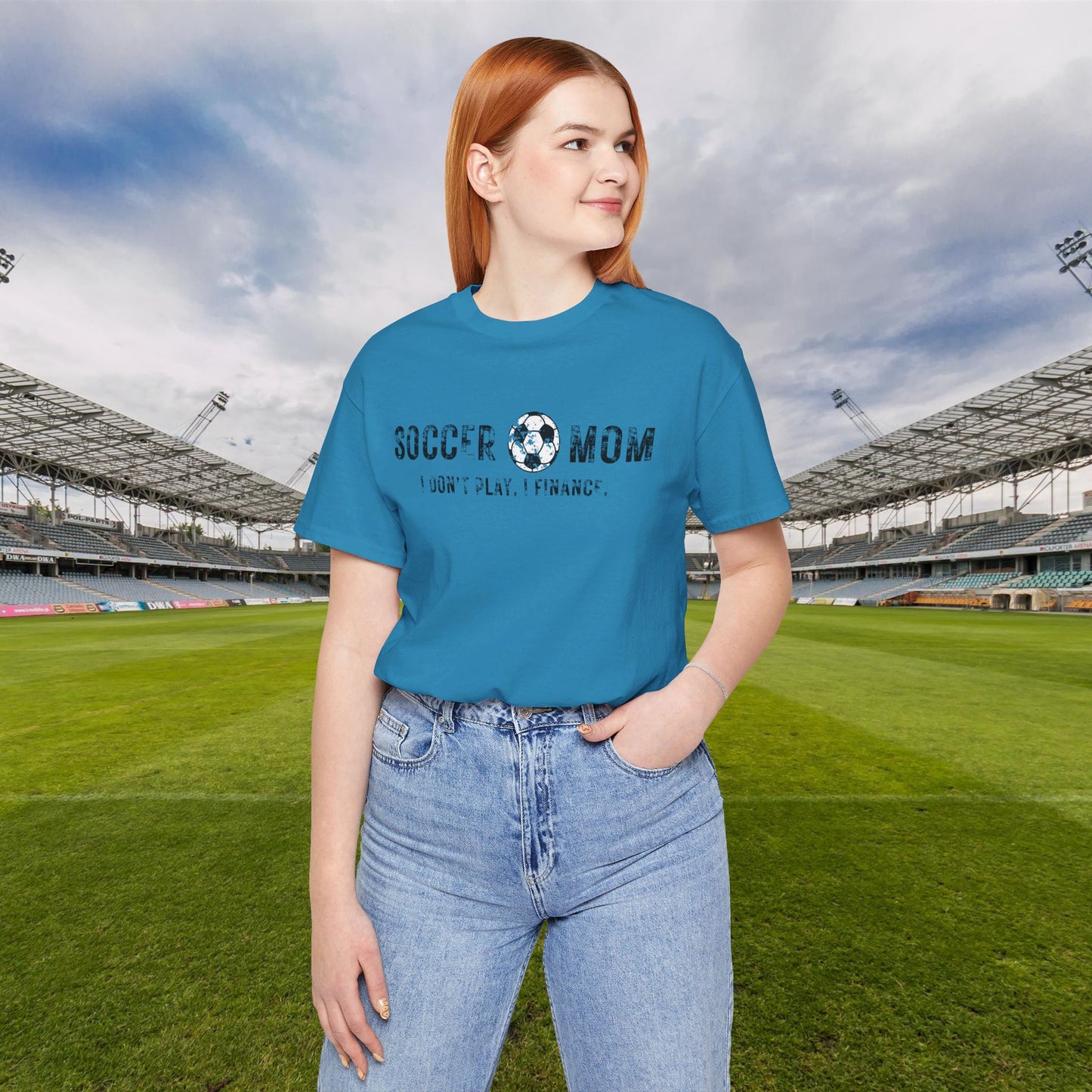 Bella+Canvas T-Shirt (SS) Soccer Mom | Finance