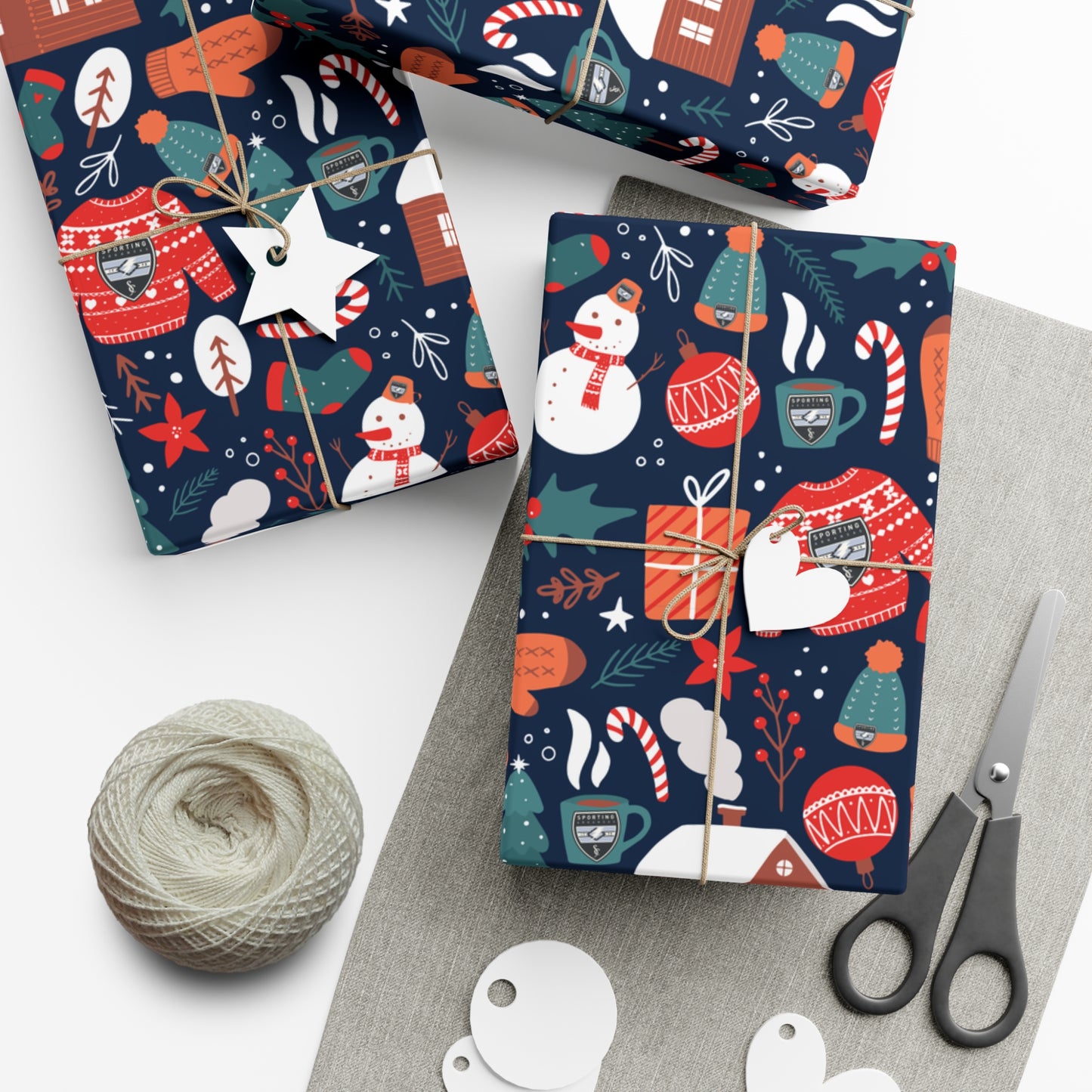 Holiday Gift Wrap (Holiday Sweater Pattern)