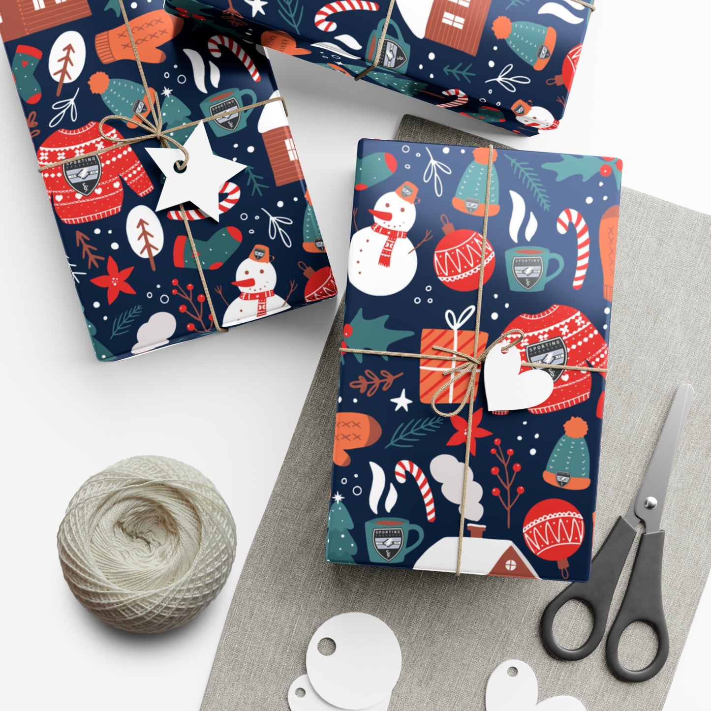 Holiday Gift Wrap (Holiday Sweater Pattern)