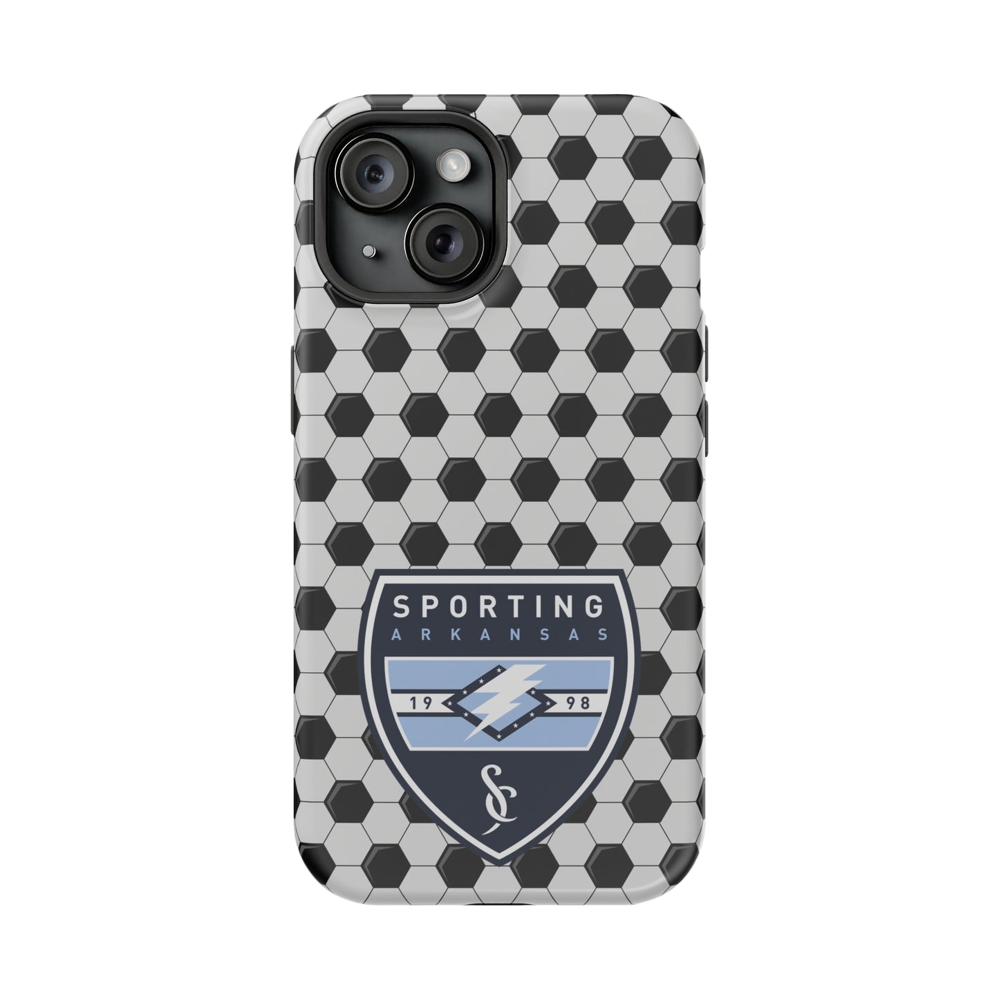 MagSafe Tough Case (iPhone) (Soccer Ball Pattern)