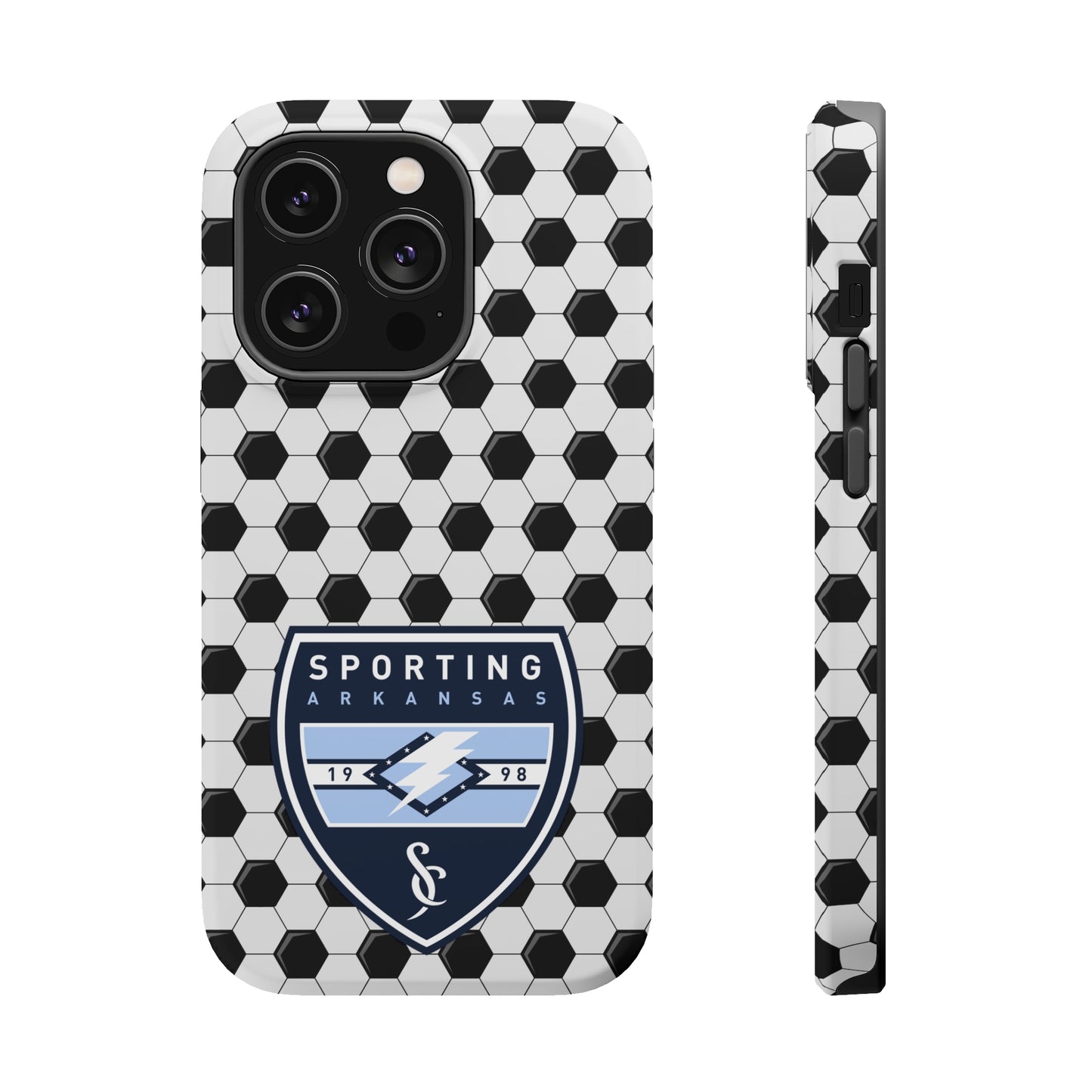 MagSafe Tough Case (iPhone) (Soccer Ball Pattern)