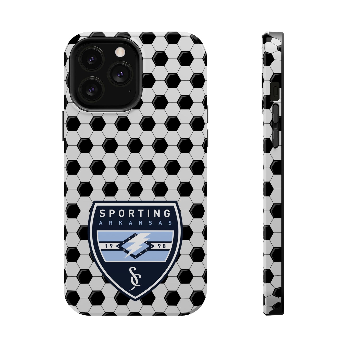 MagSafe Tough Case (iPhone) (Soccer Ball Pattern)
