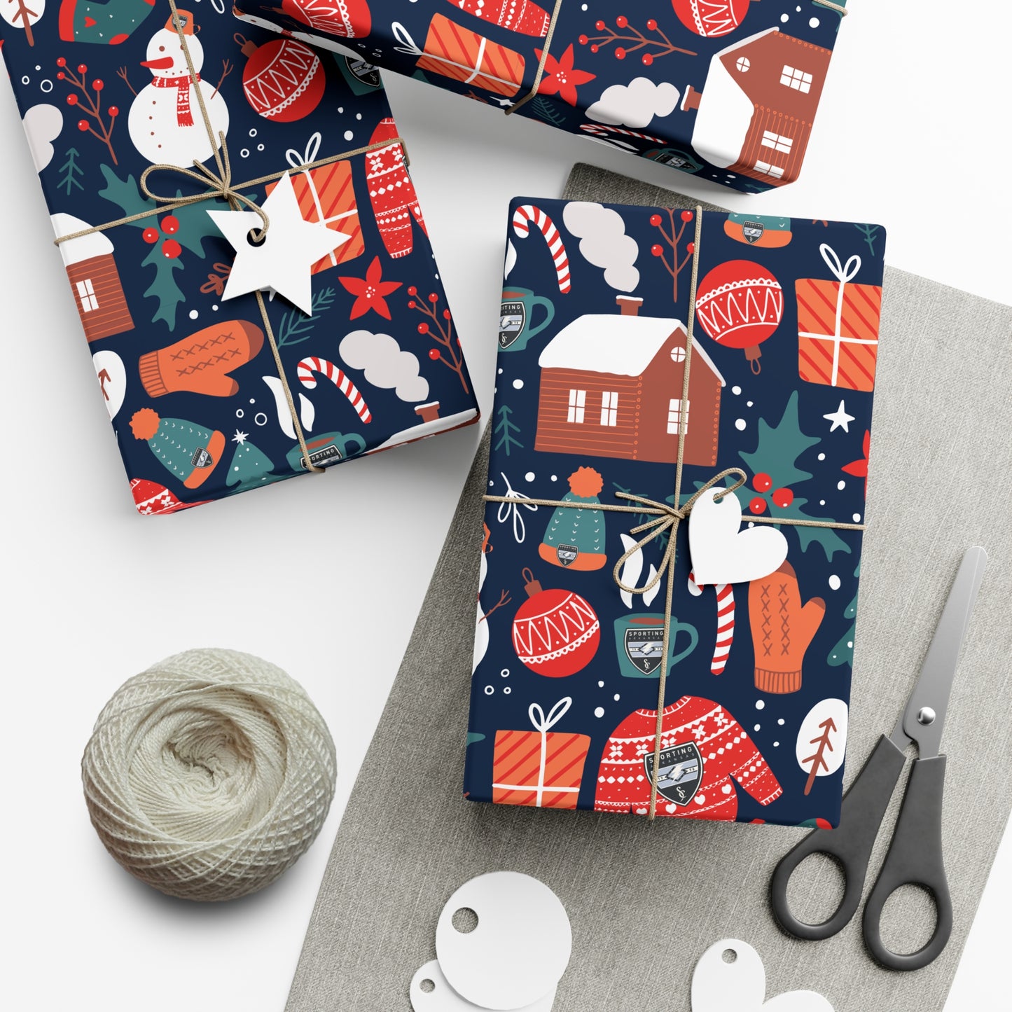 Holiday Gift Wrap (Holiday Sweater Pattern)