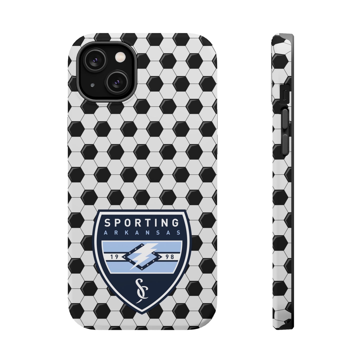 MagSafe Tough Case (iPhone) (Soccer Ball Pattern)