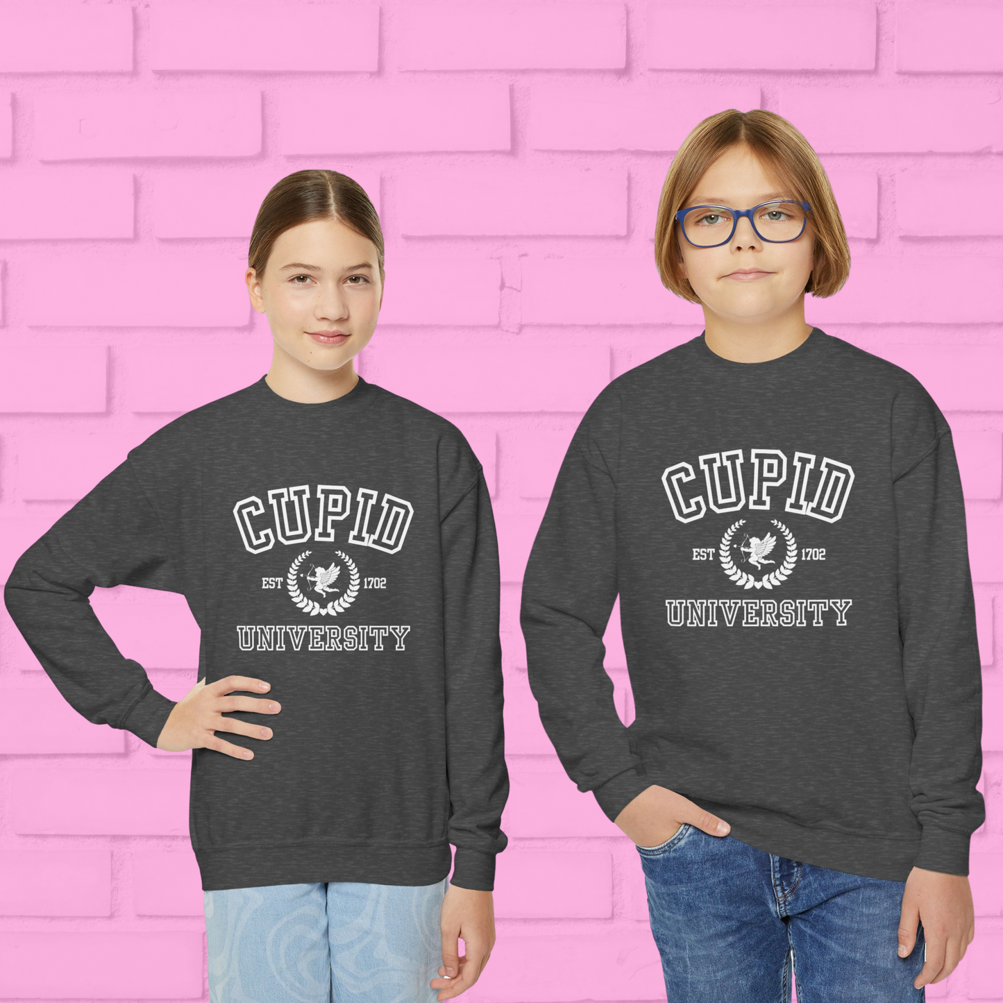 Gildan Youth Sweatshirt Cupid University