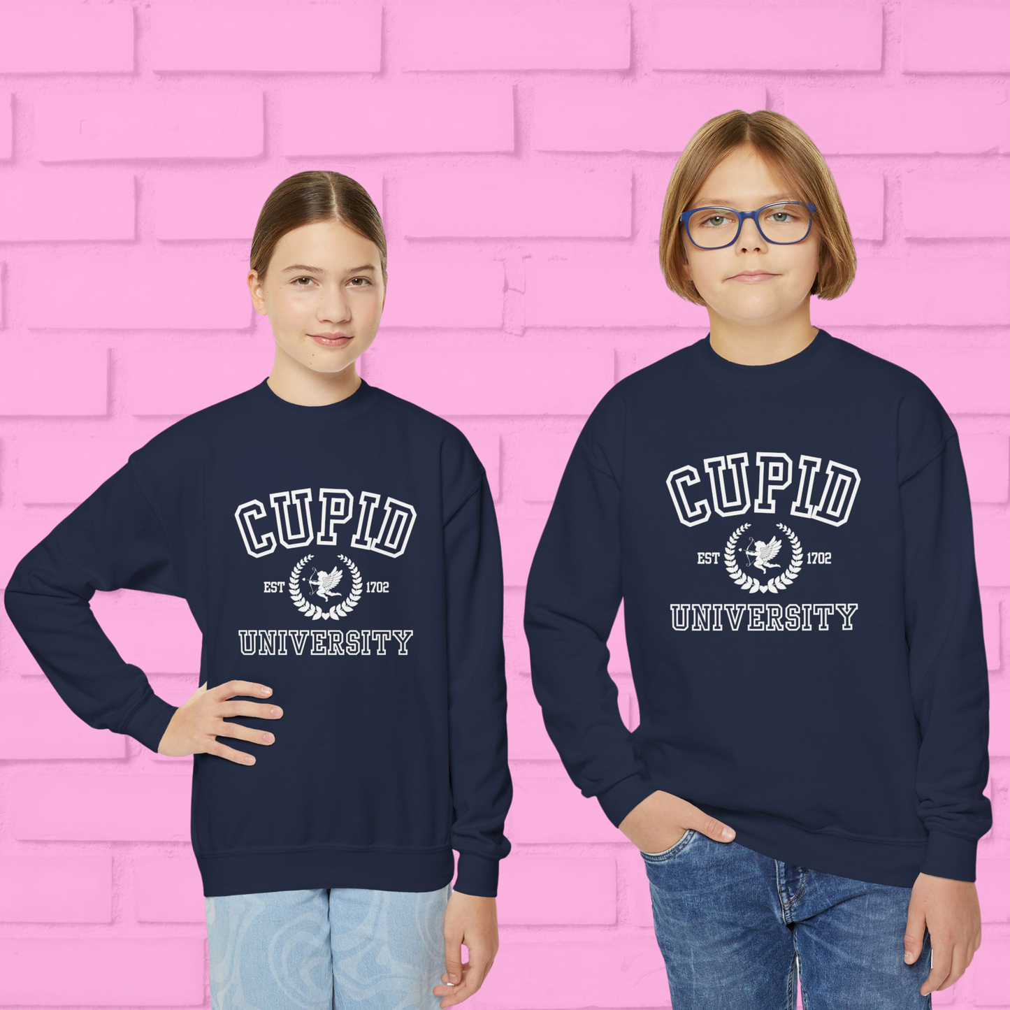 Gildan Youth Sweatshirt Cupid University