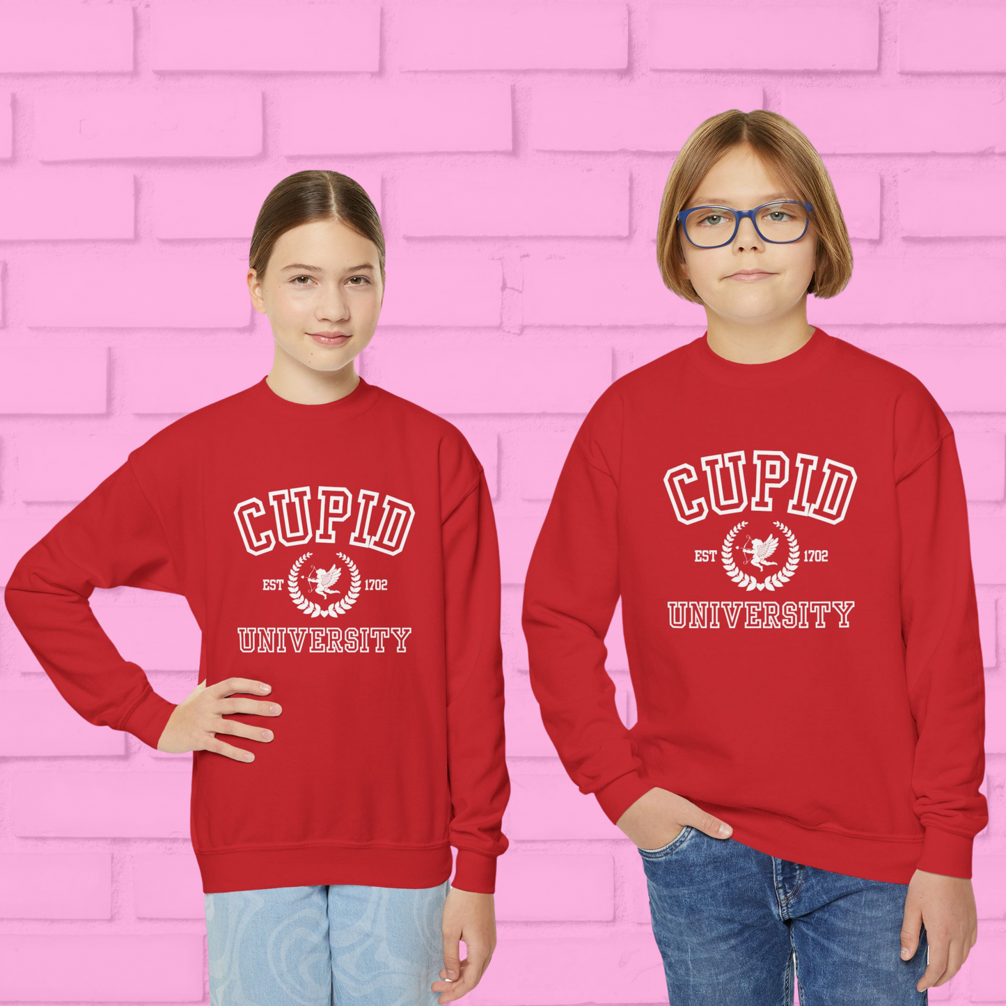 Gildan Youth Sweatshirt Cupid University