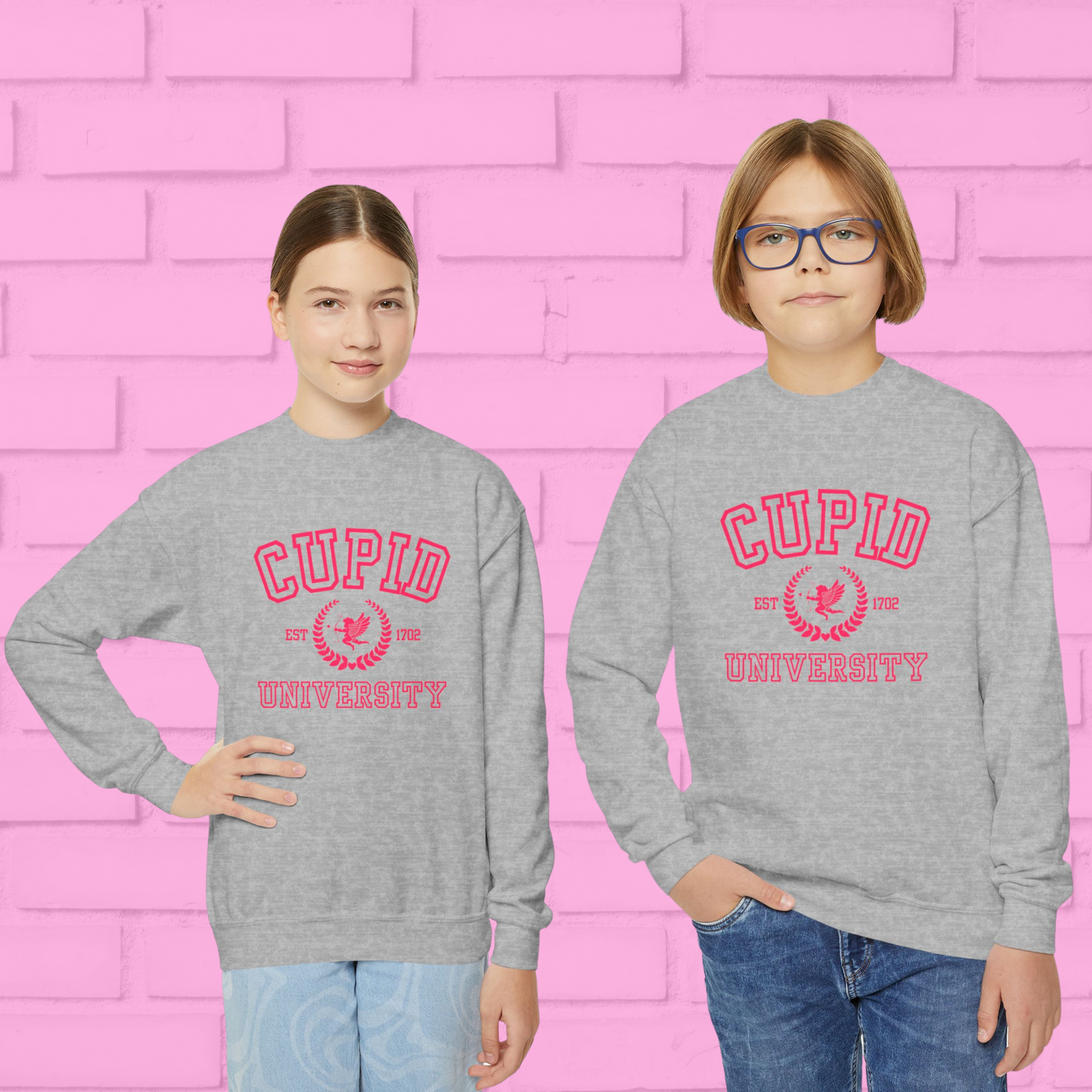 Gildan Youth Sweatshirt Cupid University