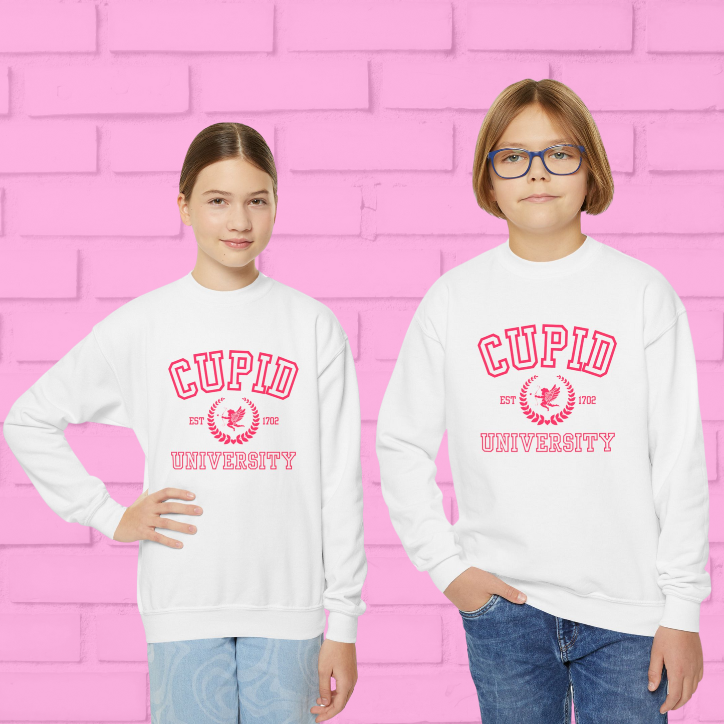Gildan Youth Sweatshirt Cupid University