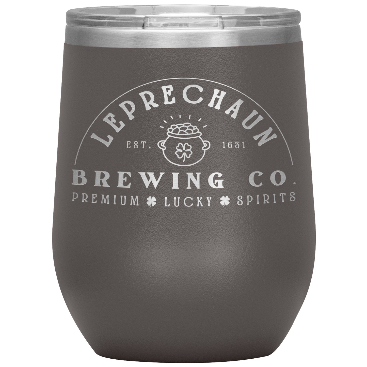 Polar Camel SS Insulated Wine Tumbler Leprechaun Brewing Co. (12oz)