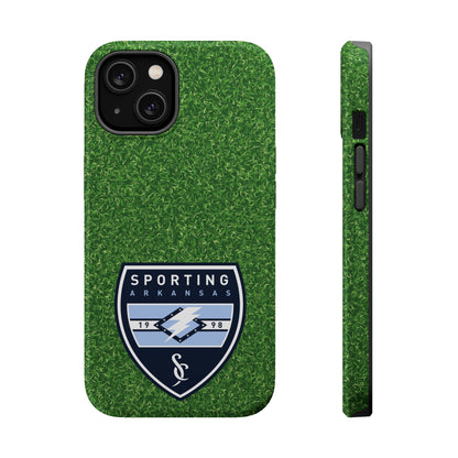 MagSafe Tough Case (iPhone)  (Soccer Pitch Pattern)