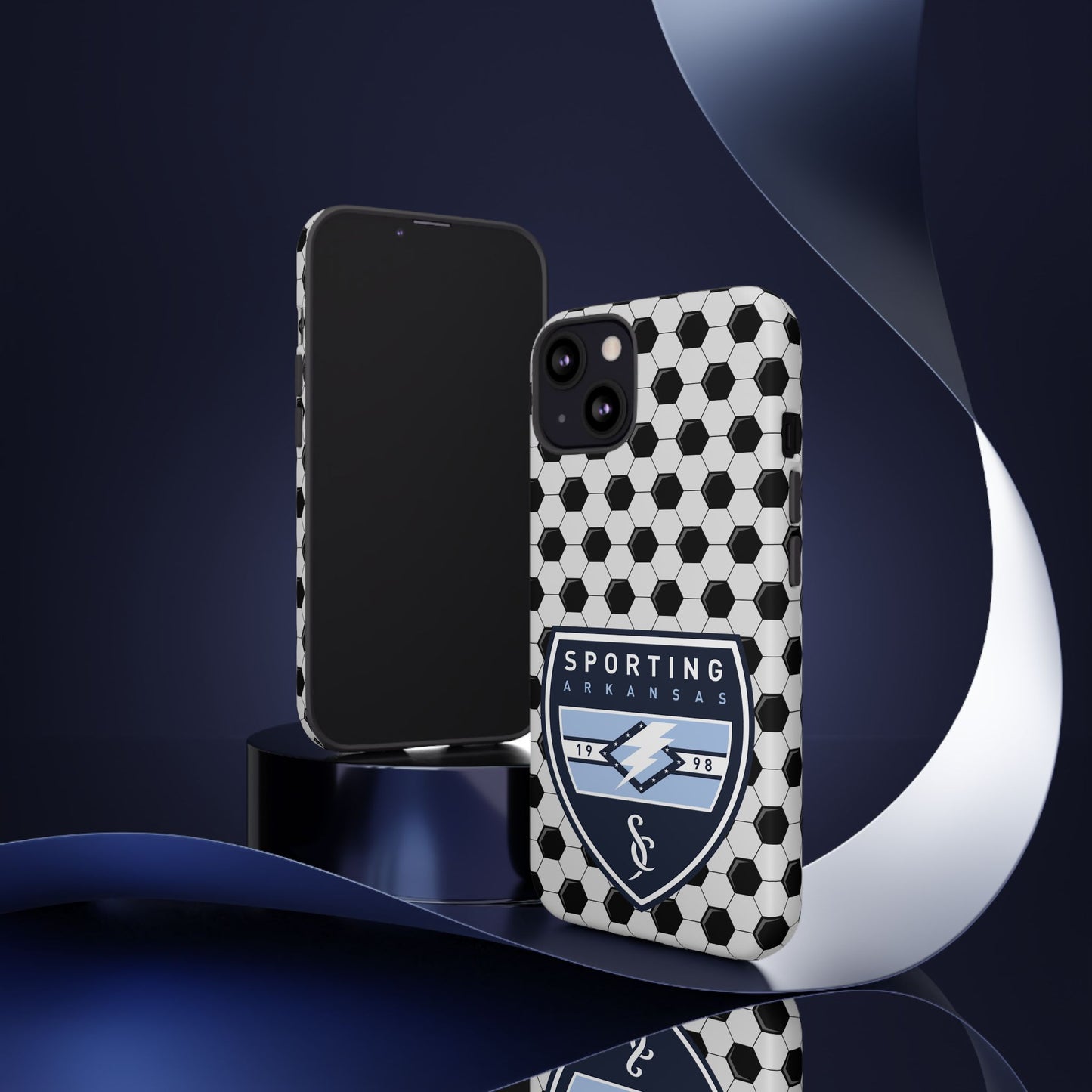 Tough Case (iPhone)  (Soccer Ball Pattern)