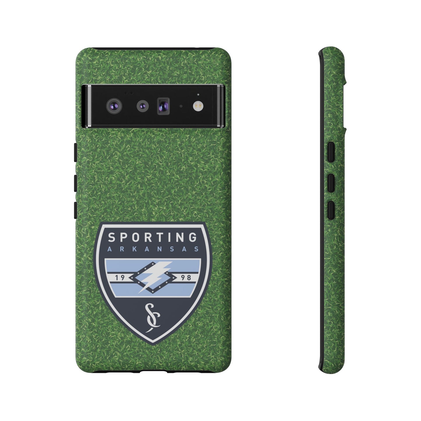 Tough Case (Pixel)  (Soccer Pitch Pattern)