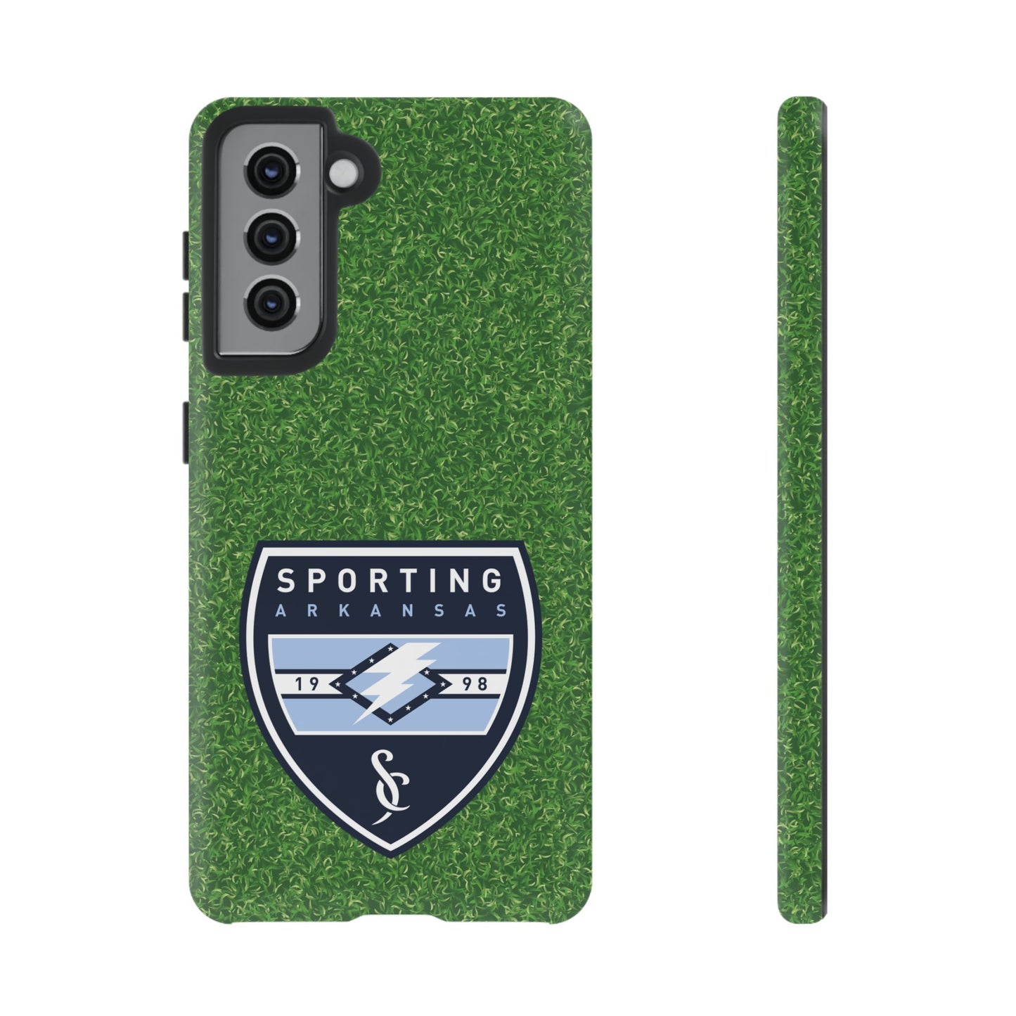 Tough Case (Samsung)  (Soccer Pitch Pattern)