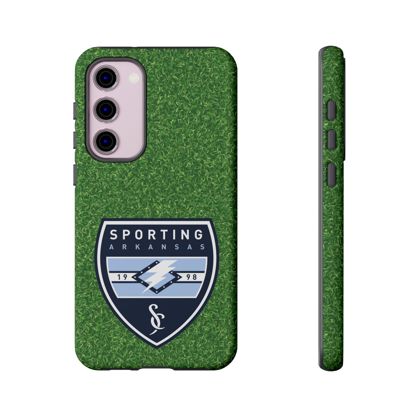 Tough Case (Samsung)  (Soccer Pitch Pattern)