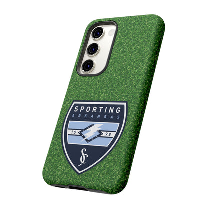 Tough Case (Samsung)  (Soccer Pitch Pattern)