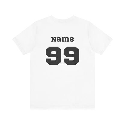 CUSTOM: Bella+Canvas T-Shirt (SS) Soccer Mom (Friends) [Player Name | Number]