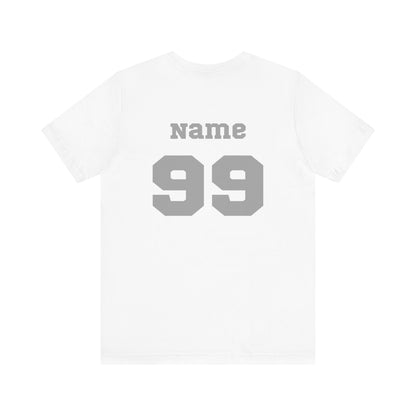 CUSTOM: Bella+Canvas T-Shirt (SS)  [Player Name | Number] [#SAR10.00020]