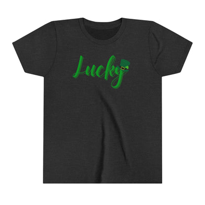 Bella+Canvas Youth T-Shirt (SS) Lucky (Hat)