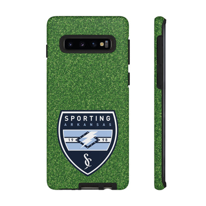 Tough Case (Samsung)  (Soccer Pitch Pattern)