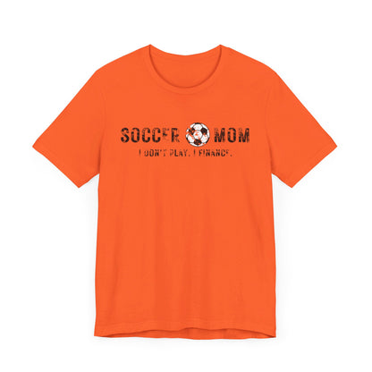 Bella+Canvas T-Shirt (SS) Soccer Mom | Finance